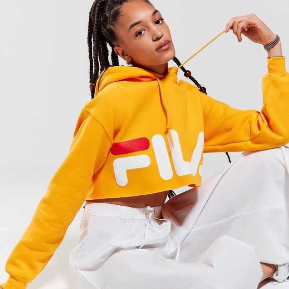 Fila Sweaters - **SOLD*** FILA CROP HOODIE